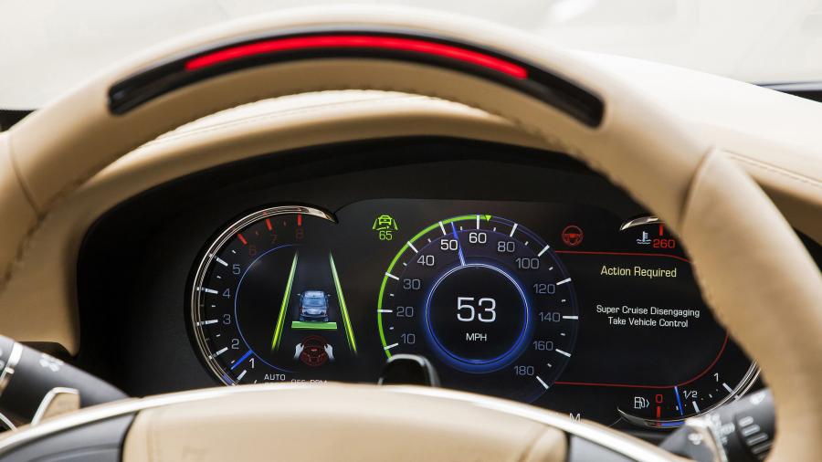 Панель приборов Cadillac CT6 Platinum 2016 года  (NA) (фото 9 из 60)